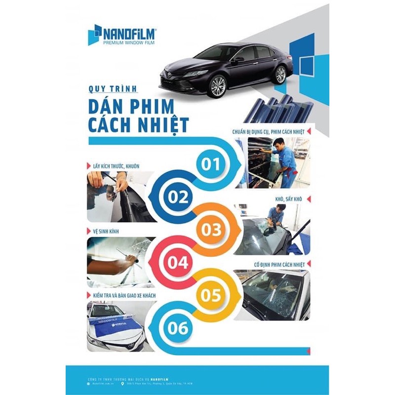 Phim cách nhiệt ô tô 4 chỗ  mirage mitsubixi
