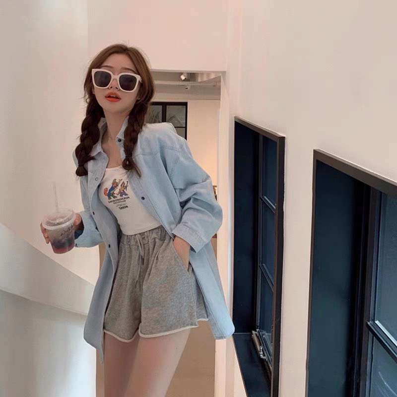 Quần Đùi 3màu Cá Tính Dành Cho Nữ,Chất Liệu Da Cá Loại 1 [ảnh video thật] phuongshop1812