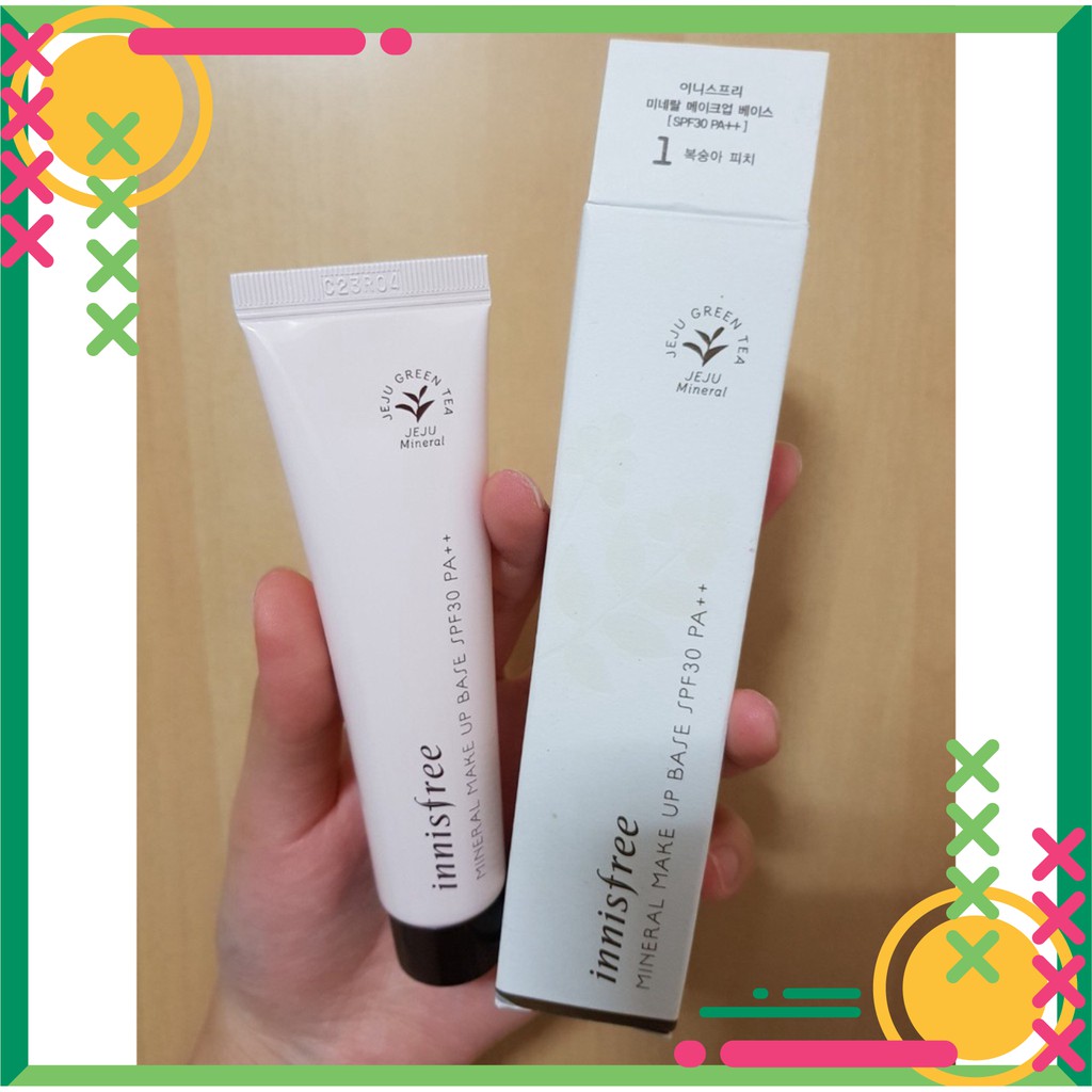 tuan026 TCCN [CHÍNH HÃNG] Kem Lót 4 Trong 1 Innisfree Mineral Make Up Base SPF30/PA++ 40ml tuan026 | BigBuy360 - bigbuy360.vn