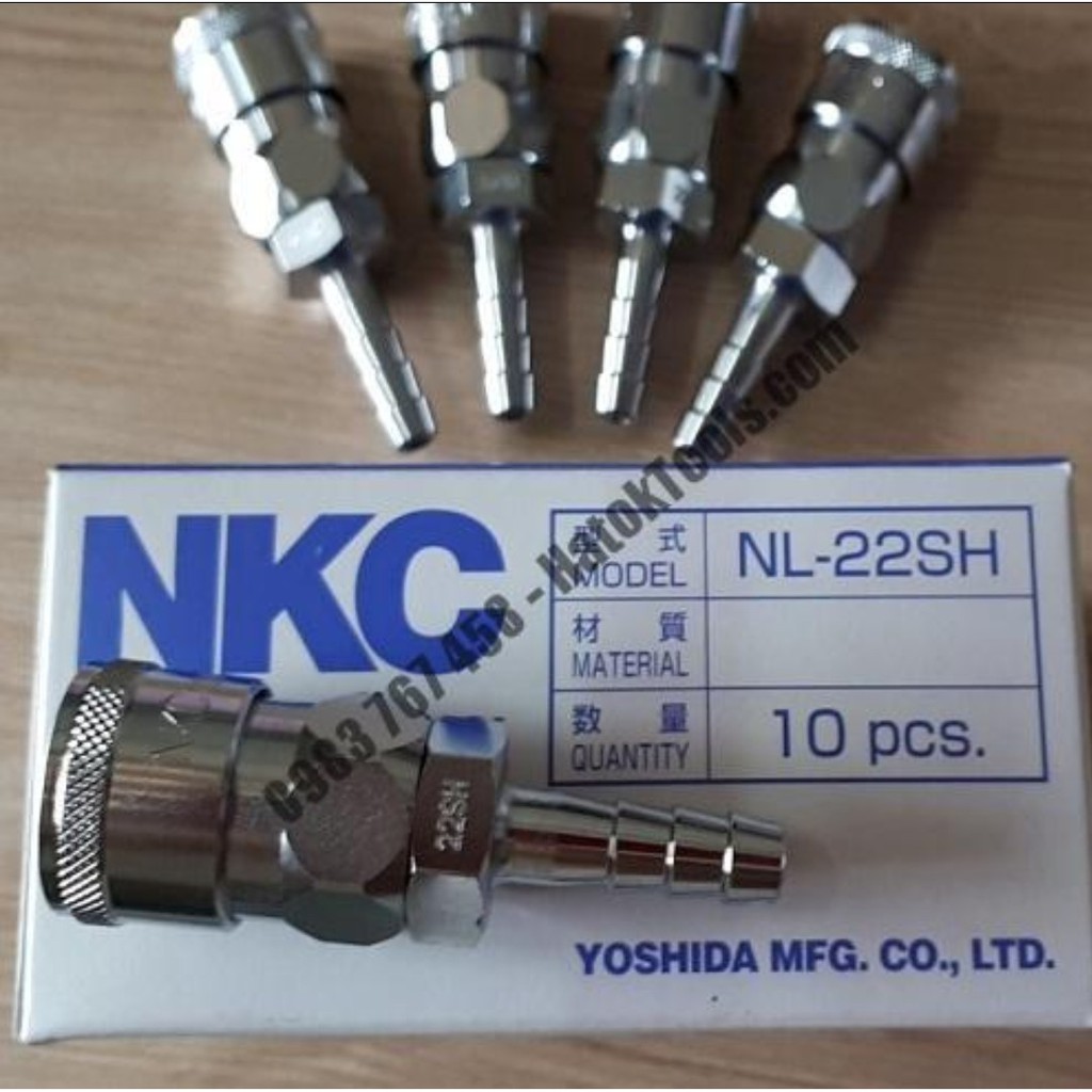 Khớp nối khí nén đuôi chuột NKC Yoshida NL-22SH Nhật Bản