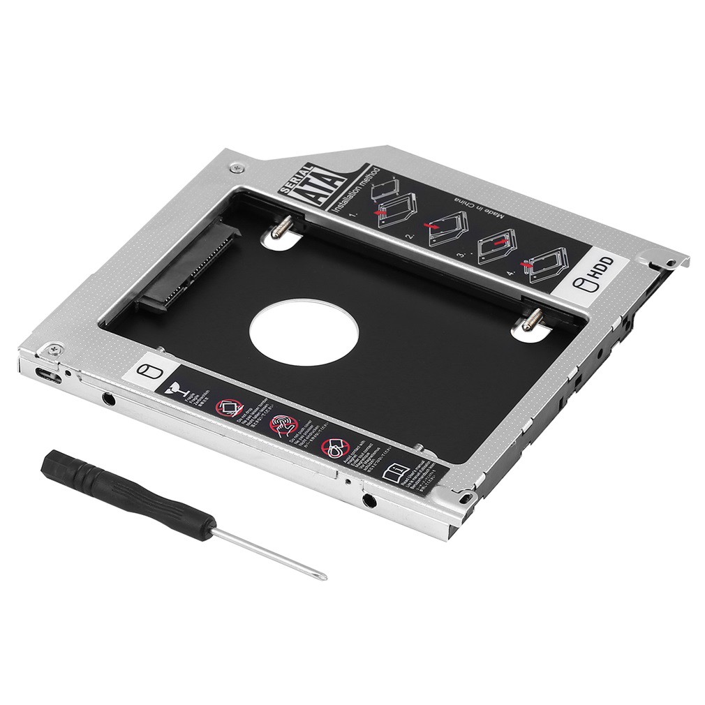 Thiết bị lắp ổ cứng 2nd 9.5mm SATA HDD SSD Hard Drive Cadd | BigBuy360 - bigbuy360.vn