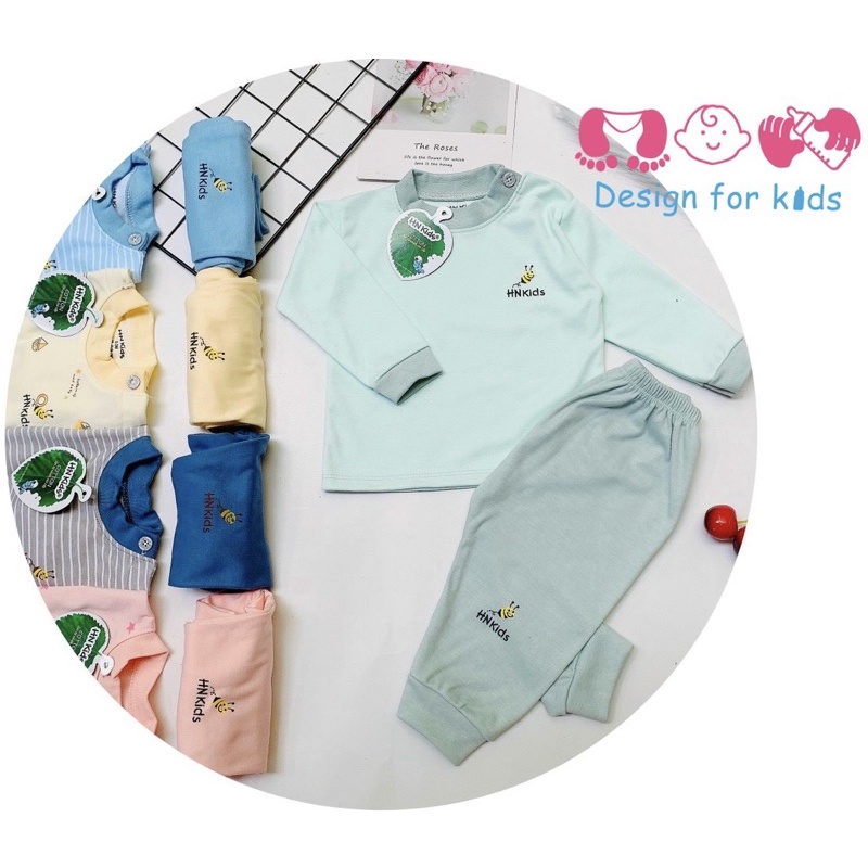 Bộ dài tay HNKids cho bé trai và bé gái