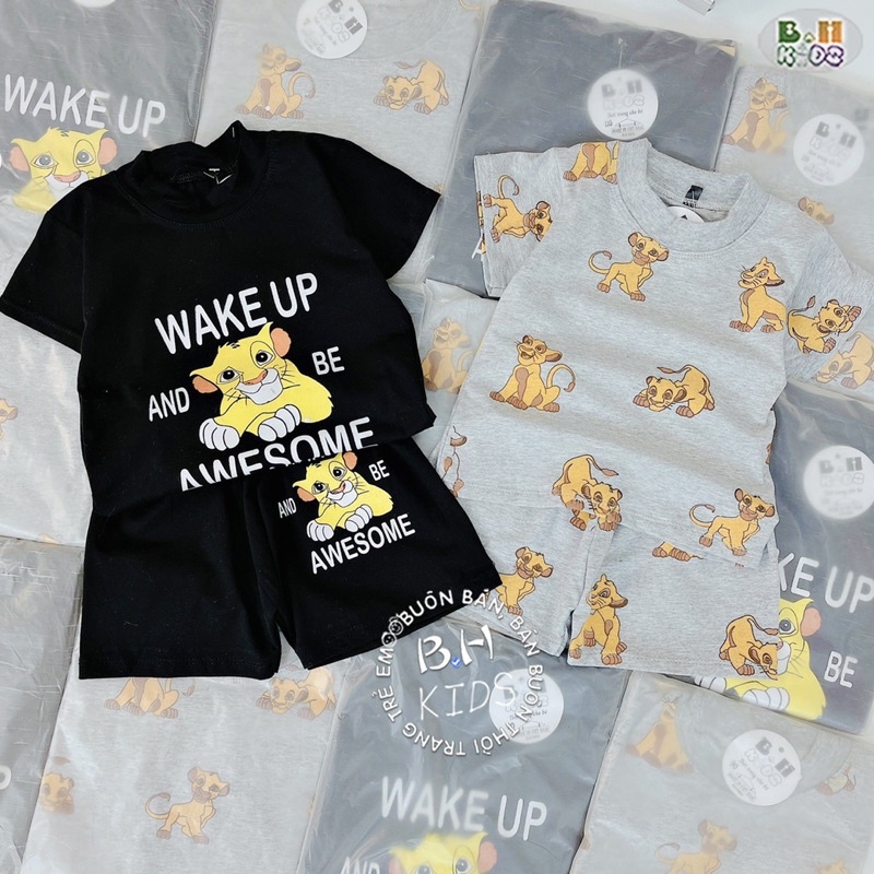 Cặp chó WAKE UP bé trai