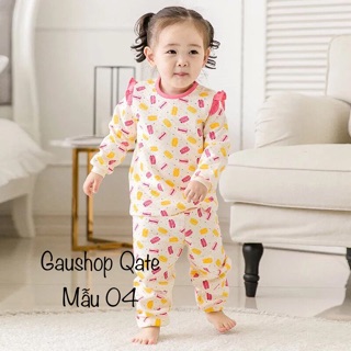 Bộ nỉ trần bông bé gái (ảnh thật cuối)