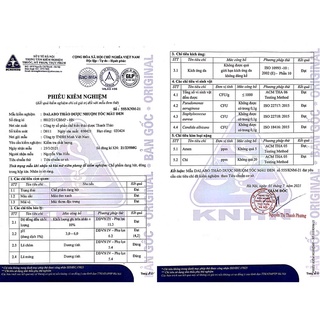 Thuốc nhuộm tóc Dalabo màu đen - 45g