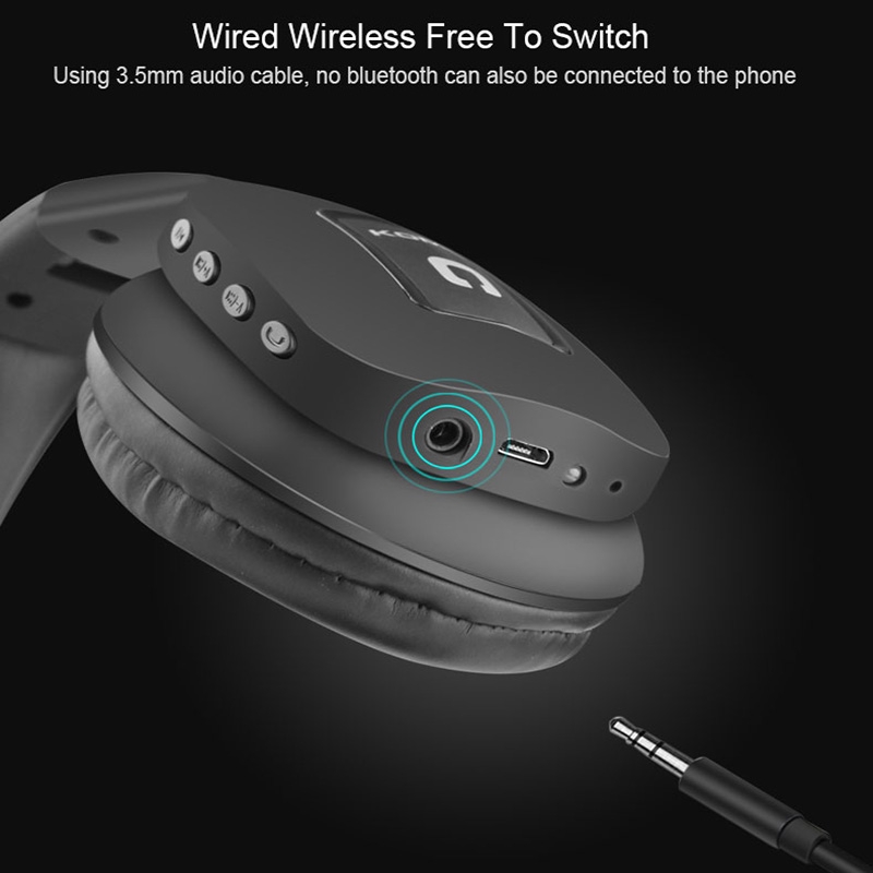 Tai Nghe Không Dây Pulierde T11 Bluetooth 5.0 Phong Cách Thể Thao Với Cáp Aux HD Micro Âm Thanh Nổi