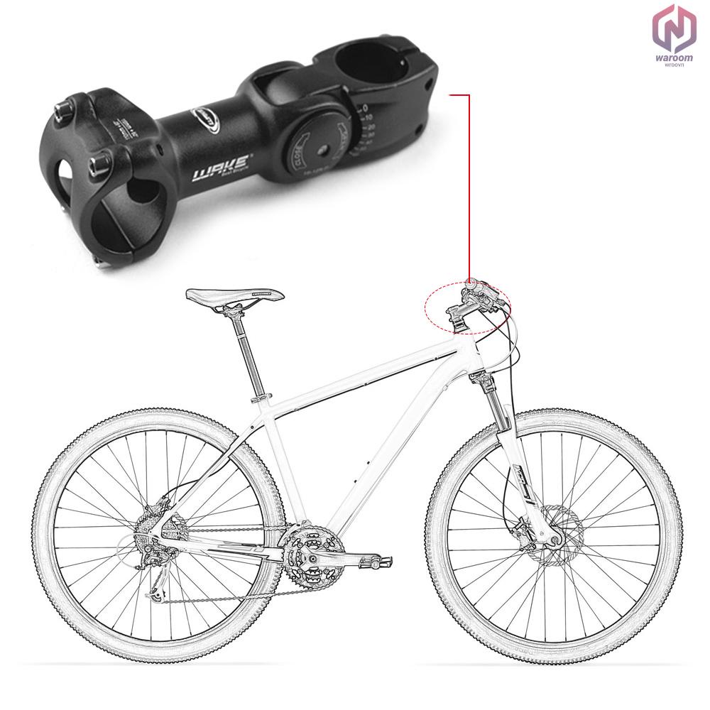 Pô-tăng 25.4mm / 31.8mm 60 độ bằng hợp kim nhôm cho xe đạp leo núi