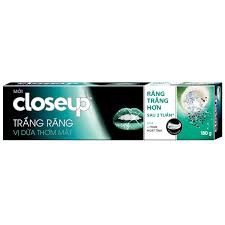 Kem Đánh Răng Close Up Vị Dừa Thơm Mát 230G