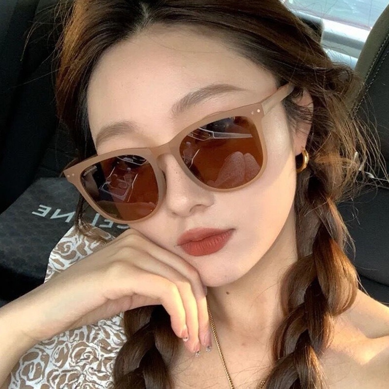 (KIQI-FASHION) COD Kính Mát Chống Tia Uv40 Dạng Gập Thời Trang Cho Nam Nữ