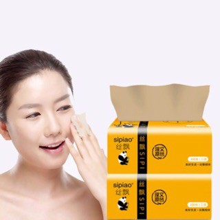 [MÃ FES1010HC15 GIẢM CÒN 99K] THÙNG 30 GÓI GIẤY ĂN GẤU TRÚC SIPIAO CHÍNH HÃNG - SHOPEE TRỢ GIÁ