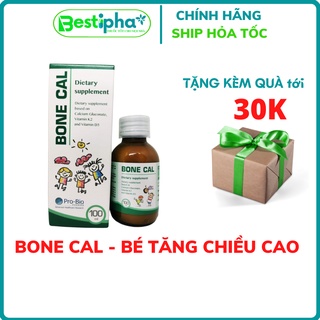 Bone Cal tăng hấp thu canxi giúp phát triển chiều cao của trẻ 100ml