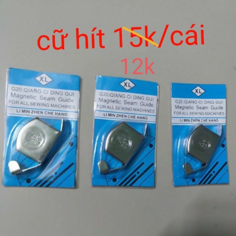 Set 3 cữ nam châm hít canh lề ngành may
