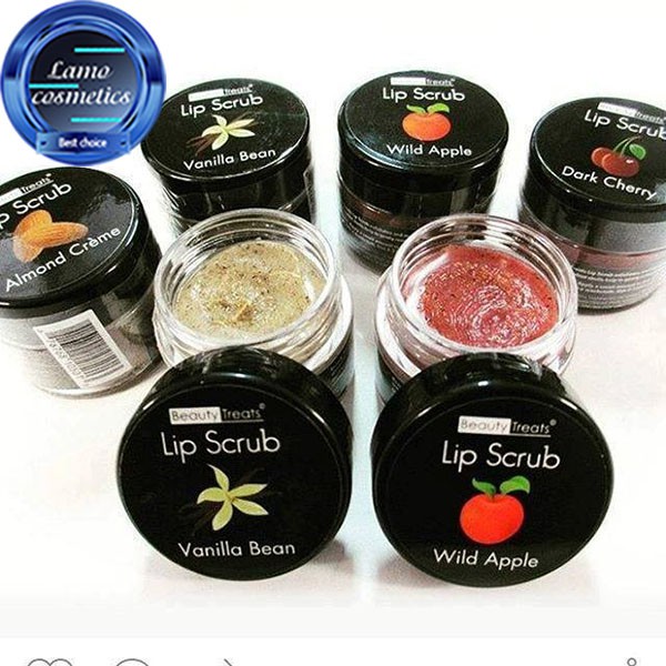 Tẩy Da Chết Môi Beauty Treats Lip Scrub Almond Creme (Hương Hạnh Nhân) Chính Hãng 100%