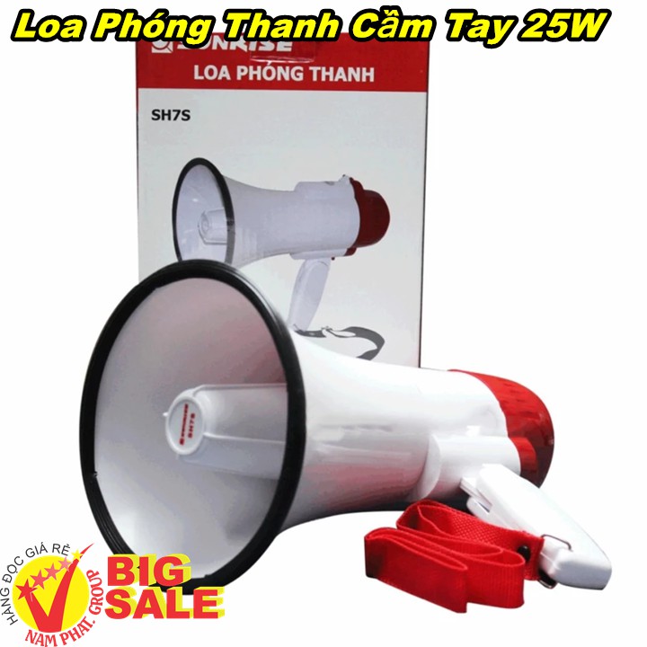 [SALE ĐỘC RẺ] Loa Phóng Thanh Cầm Tay 25W [NANI]