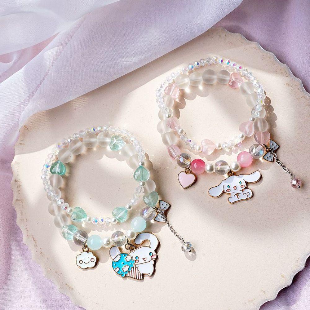 Vòng Tay Hạt Hai Lớp Nhiều Màu Phong Cách Bohemian|Vòng Tay Phong Cách Hàn Quốc