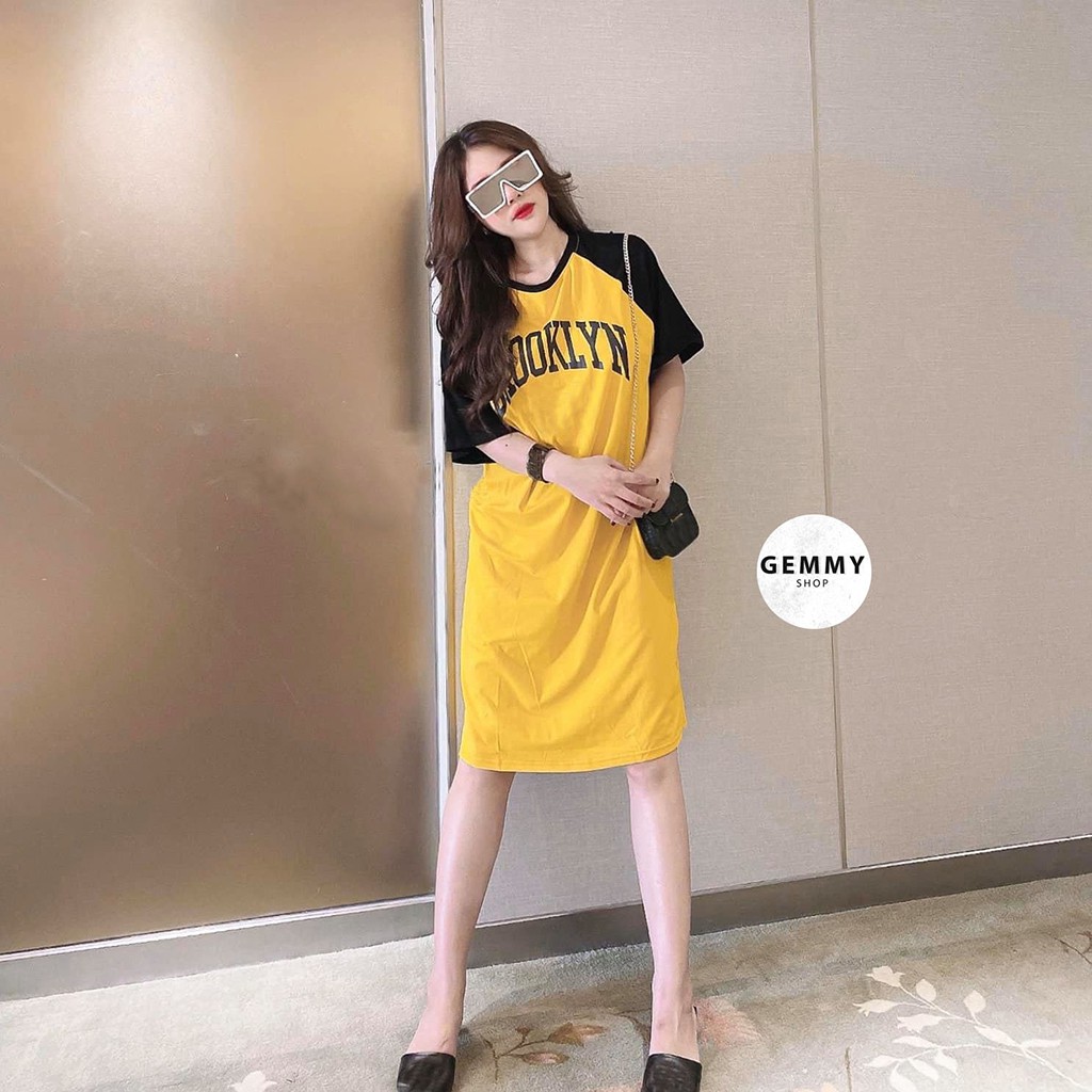 Váy xuông dài, Đầm suông chữ a chất cotton Gemmy House in chữ Lyn | BigBuy360 - bigbuy360.vn