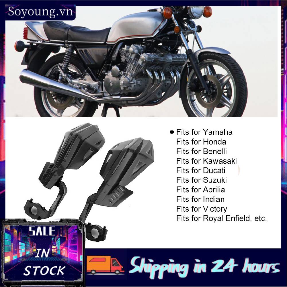 Hàng Sẵn SOYOUNG Ốp Bảo Vệ Tay Lái Xe Mô Tô Yamaha 7/8in 22mm Chất Lượng Cao Cặp Tấm Chắn  chắn bảo vệ xe máy tay kính gió