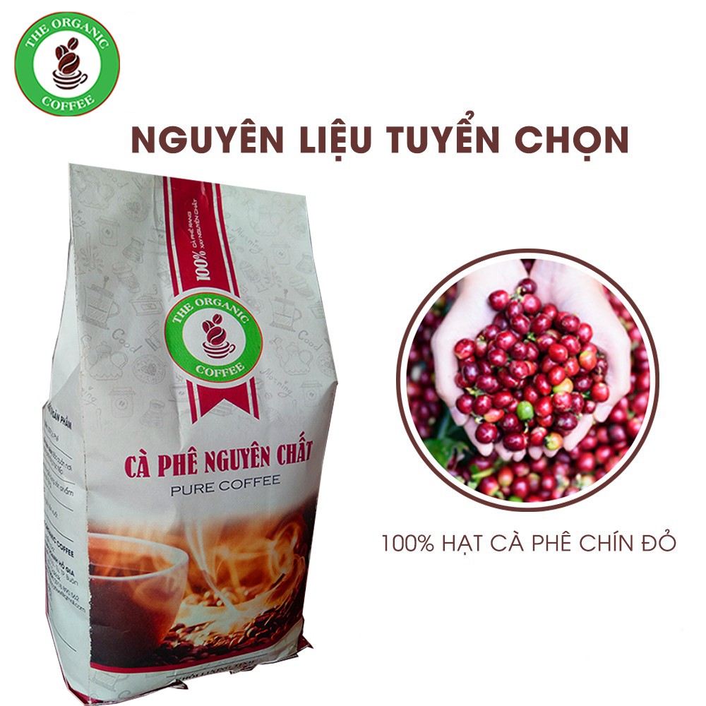 cà phê nguyên chất rang mộc THE ORGANIC coffee | BigBuy360 - bigbuy360.vn