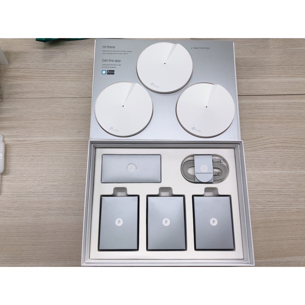 Bộ phát wifi mesh [BH 1 ĐỔI 1 TRONG 2 NĂM] TP-Link Deco M5 (3-Pack) - Hàng Chính Hãng | BigBuy360 - bigbuy360.vn