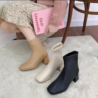 Boot Da Mềm Cao Cấp Đi Ôm Chân