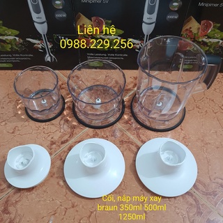 Cối xay thịt máy xay cầm tay braun 350ml 500ml 1250ml
