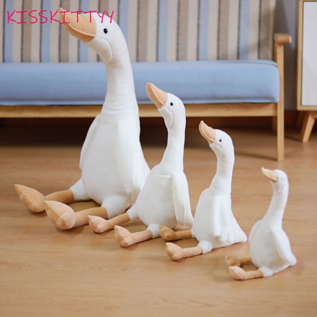Búp Bê Nhồi Bông Hình Chú Ngỗng Mềm Mại Thoải Mái Cho Bé
