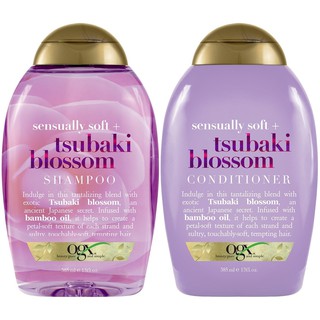 (OGX) Organix Sensually Soft Tsubaki Blossom Shampoo & Conditioner Duo (cặp gội xả)