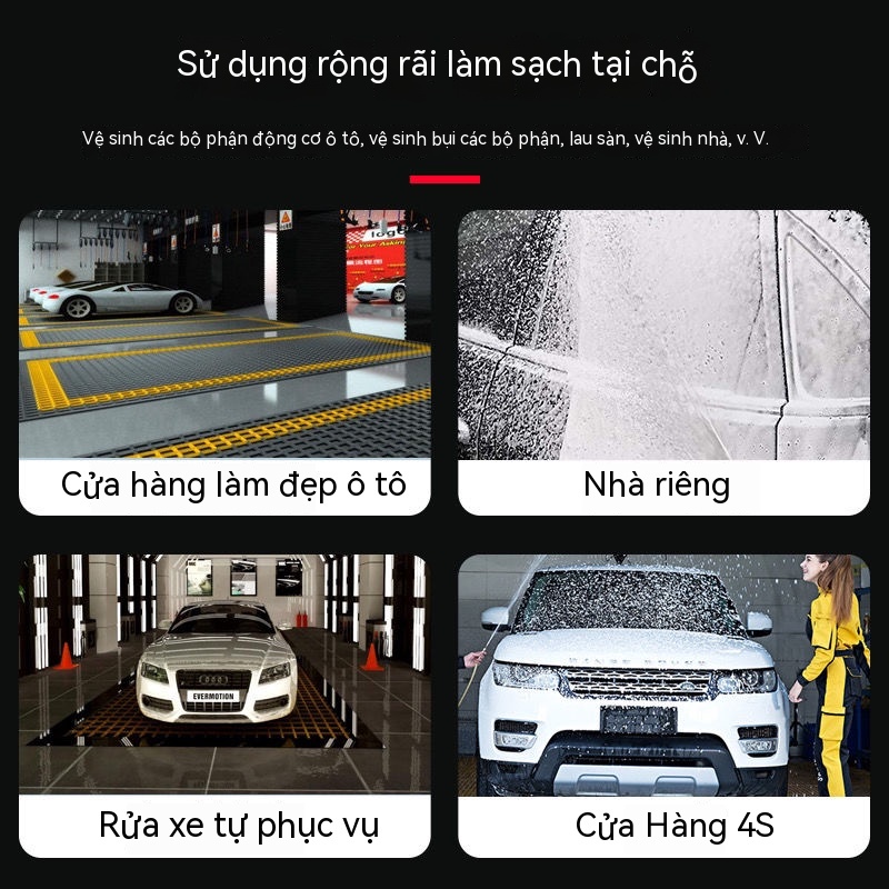 🔥🔥Súng phun tạo bọt tuyết，rửa xe dùng cho máy nén khí，bình 1 lít để rửa xe Đài loan dùng cho máy nén khí