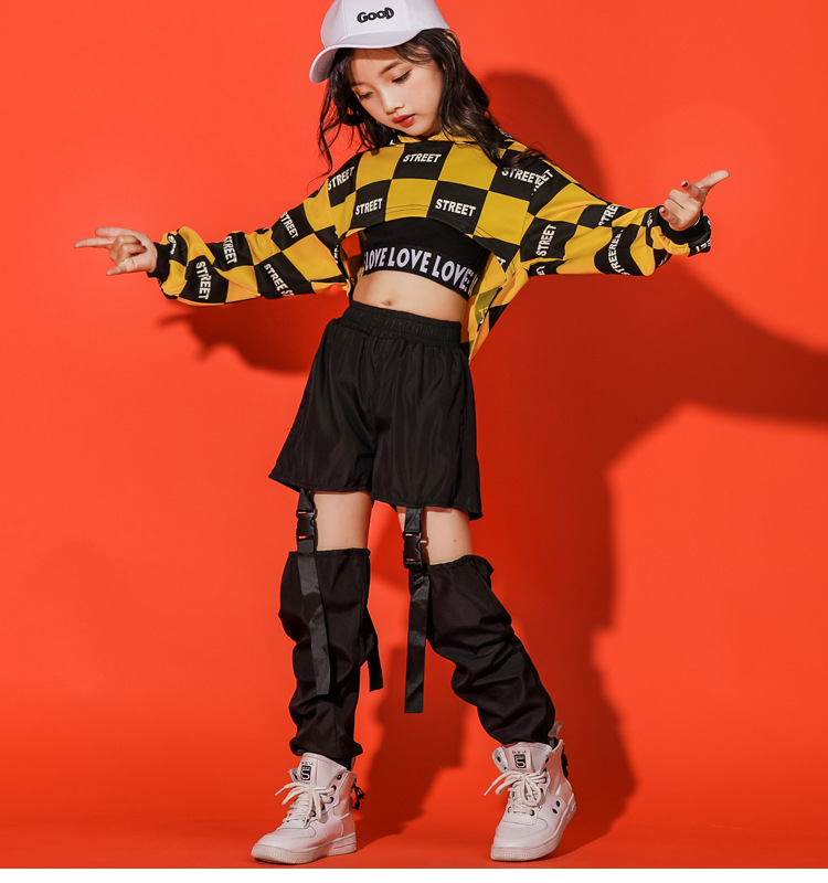 Set Đồ Phong Cách Hip Hop Kiểu Hàn Quốc Cá Tính Cho Bé Trai Và Bé Gái