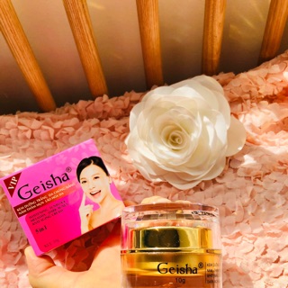 Kem geisha 5 trong 1 trắng da, mụn, nám 10g
