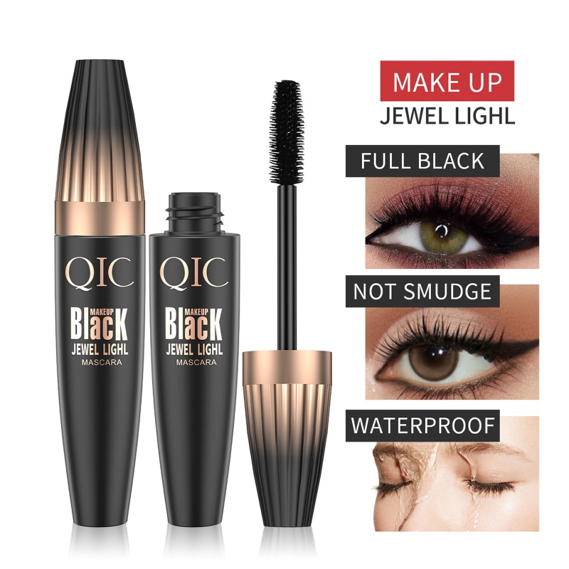 Mascara YOUYO Sợi Tơ 4D Màu Đen Chống Thấm Nước Chuốt Dài Mi