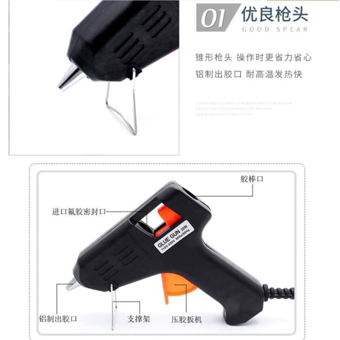 Súng Bắn Keo Kenmaster 20w / Glue Gun 20w