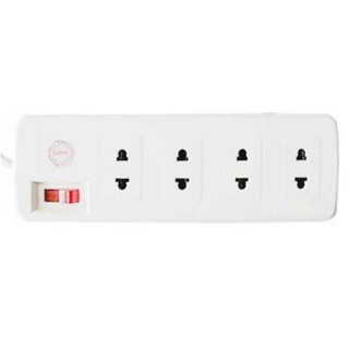 Ổ cắm Lioa công suất lớn (4 lỗ 2 chấu, dây 2.5m)