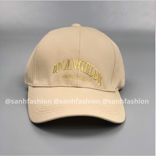 Mũ lưỡi trai thêu chữ LOS ANGELESS Nón kết chất kaki cao cấp thời trang form unisex nam nữ K61