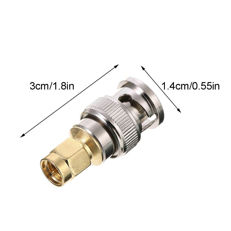 Set 4 Đầu Nối Chuyển Đổi BNC Sang SMA Chuyên Dụng