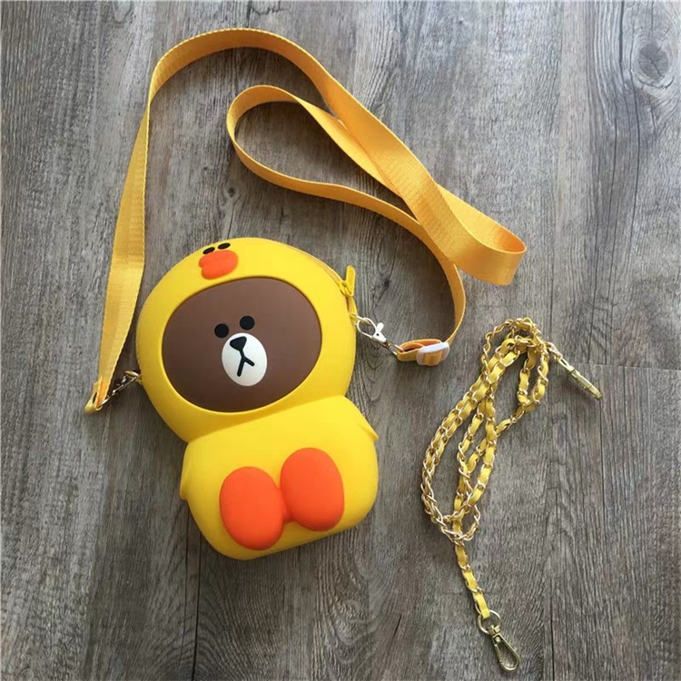 Túi đeo chéo silicon gấu cosplay siêu xinh | BigBuy360 - bigbuy360.vn