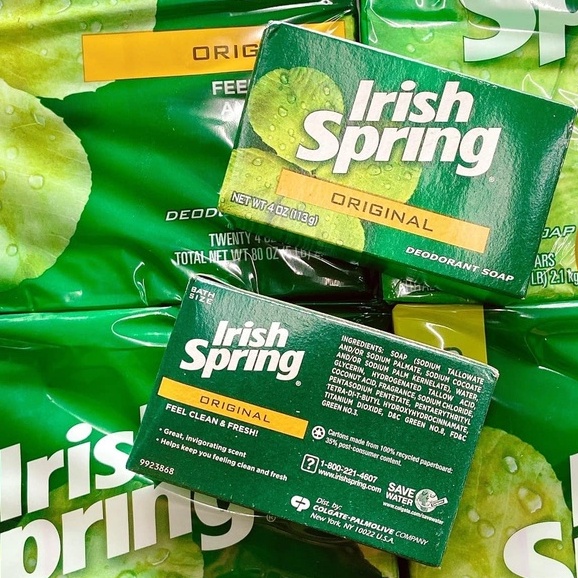 Xà Phòng Irish Spring Deodorant Soap.