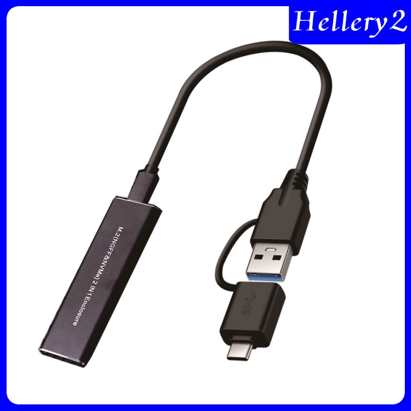 [HELLERY2] M.2 NVME SSD SATA Enclosure Adapter USB C Case Dual Protocol | BigBuy360 - bigbuy360.vn