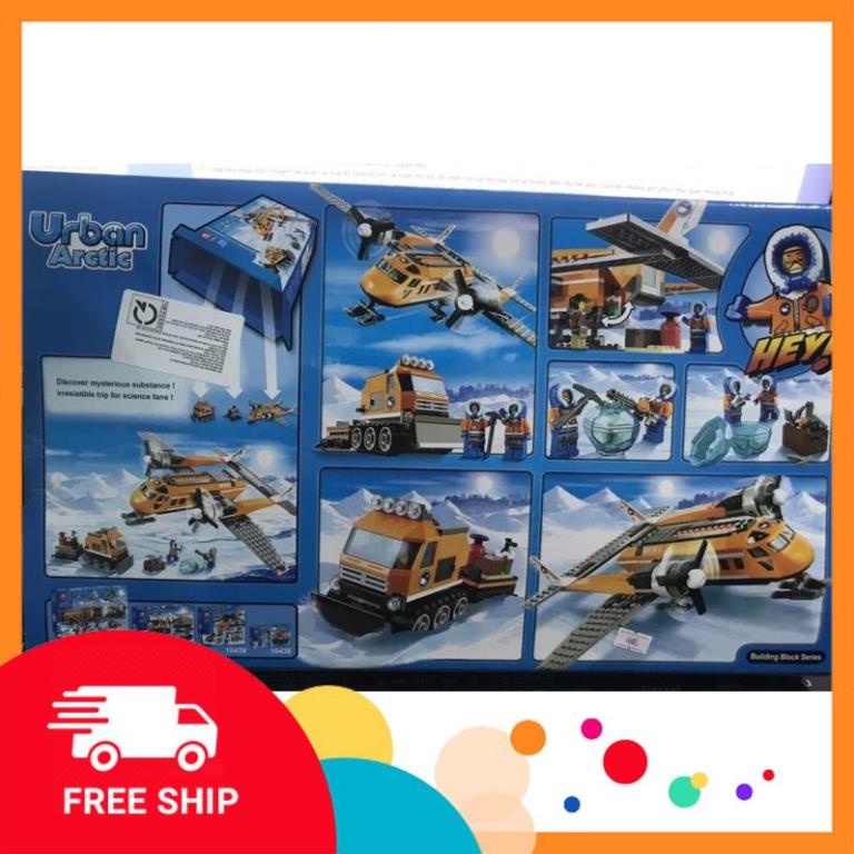 Đồ Chơi Lego City Urban Máy bay Thám Hiểm Cực Bắc.