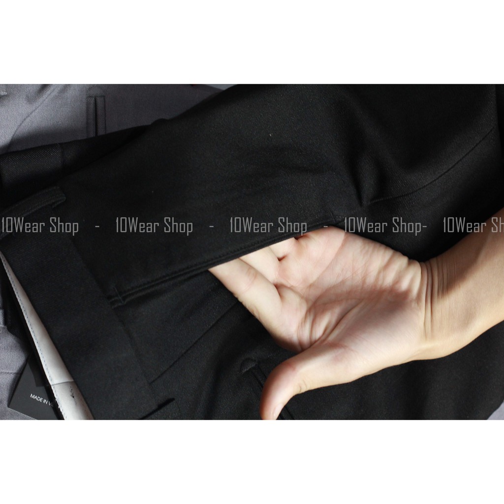 Quần Âu Nam Hàn Quốc Đen Hàng Cao Cấp - 10WearShop | BigBuy360 - bigbuy360.vn