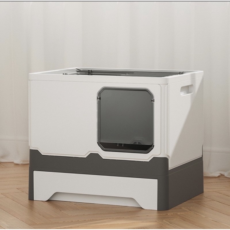 NHÀ VỆ SINH HỘP KÉO, VÁCH NGĂN VĂNG CÁT CHO MÈO