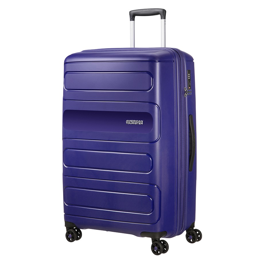 Vali kéo Sunside AMERICAN TOURISTER: Bánh xe đôi xoay 360 độ ; Khả năng nới rộng (size trung và đại)