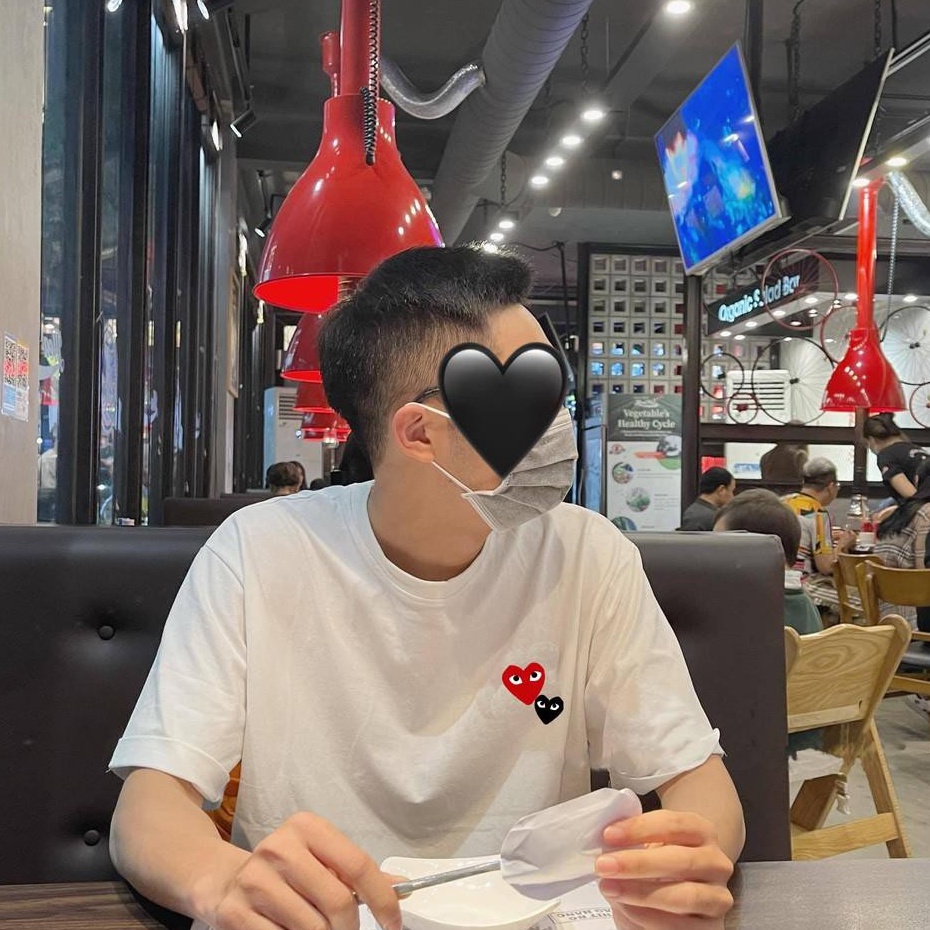 Áo thun unisex giá rẻ / Áo phông tay lỡ in hình trái tim couple form rộng oversize basic tee MinishopVn