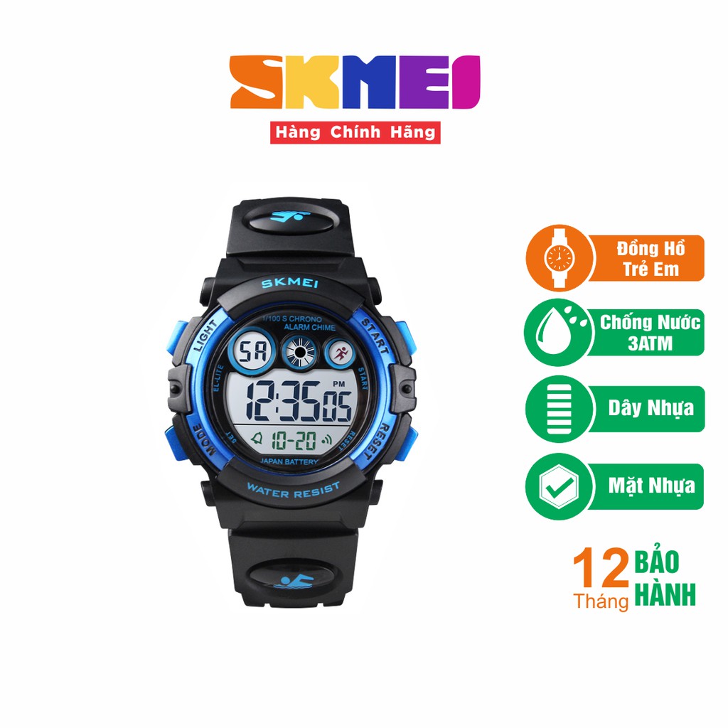 Đồng Hồ Trẻ Em Pin Nhật, Kháng Nước SKMEI - 1451BKBU - Hàng Chính Hãng