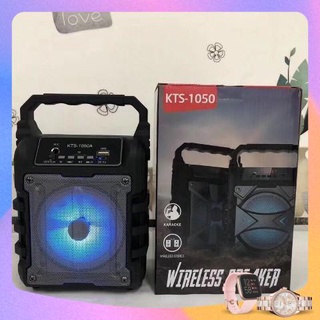 [Cực Rẻ] LOA BLUETOOTH KARAOKE BKK  KTS  TẶNG KÈM MICRO CÓ DÂY