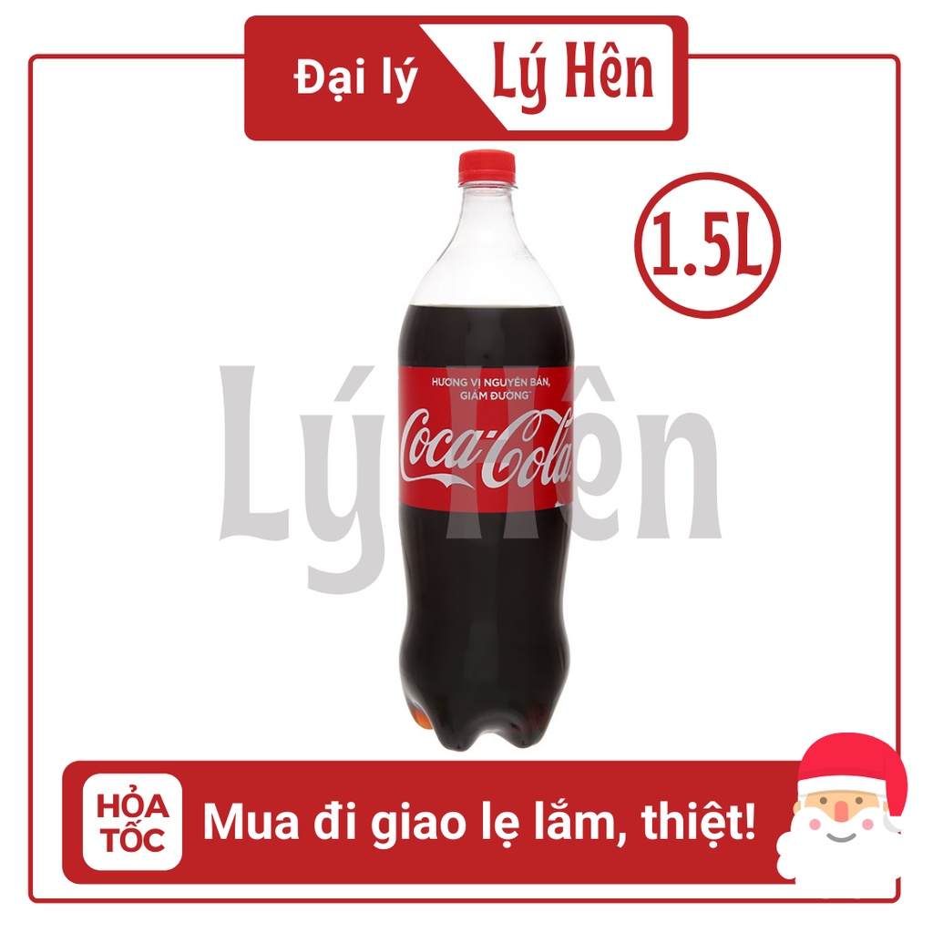 Chai Lẻ Nước Ngọt Có Gas Coca Cola Soft Drink Chai Nhựa PEP 1.5 lít Date Luôn Mới