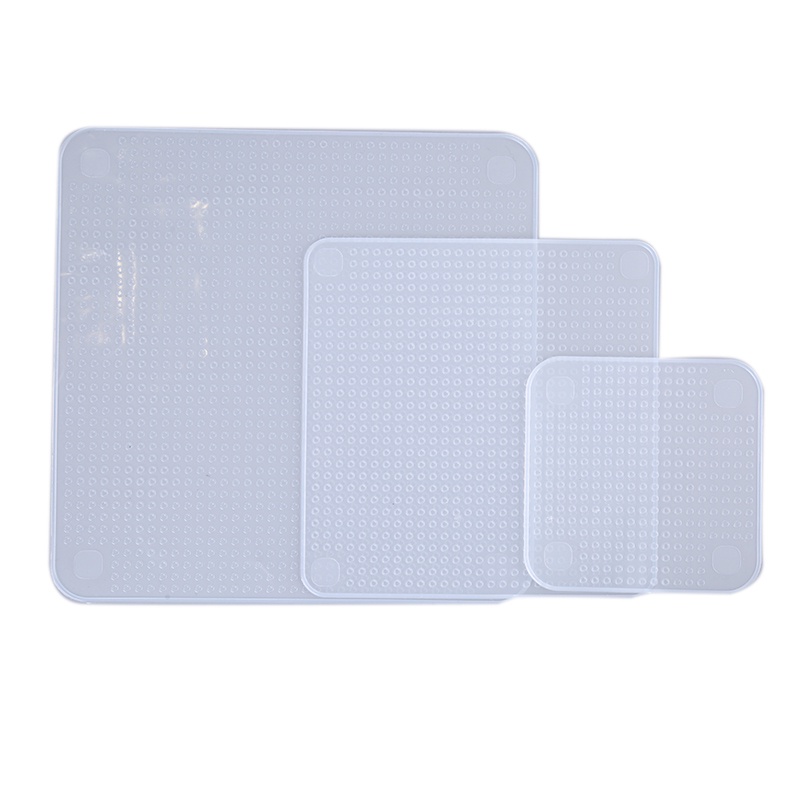 Bộ 4 Nắp Silicone Bảo Quản Thực Phẩm Tái Sử Dụng Tiện Lợi 1