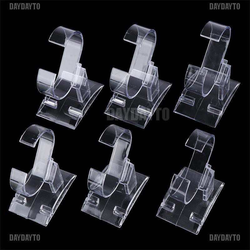 Set 3 giá giữ trưng bày đồng hồ acrylic trong suốt tiện lợi