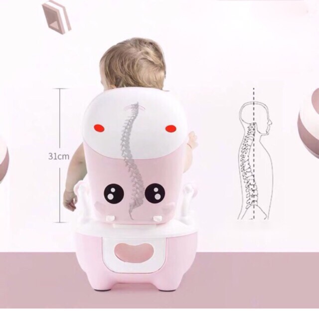 Bô vệ sinh cho bé 3D chính hãng