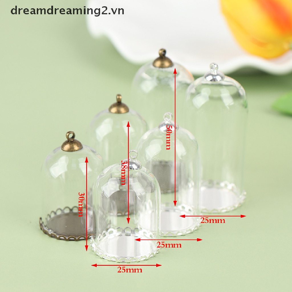 Lọ Thủy Tinh Có Nắp Trang Trí Nhà Búp Bê